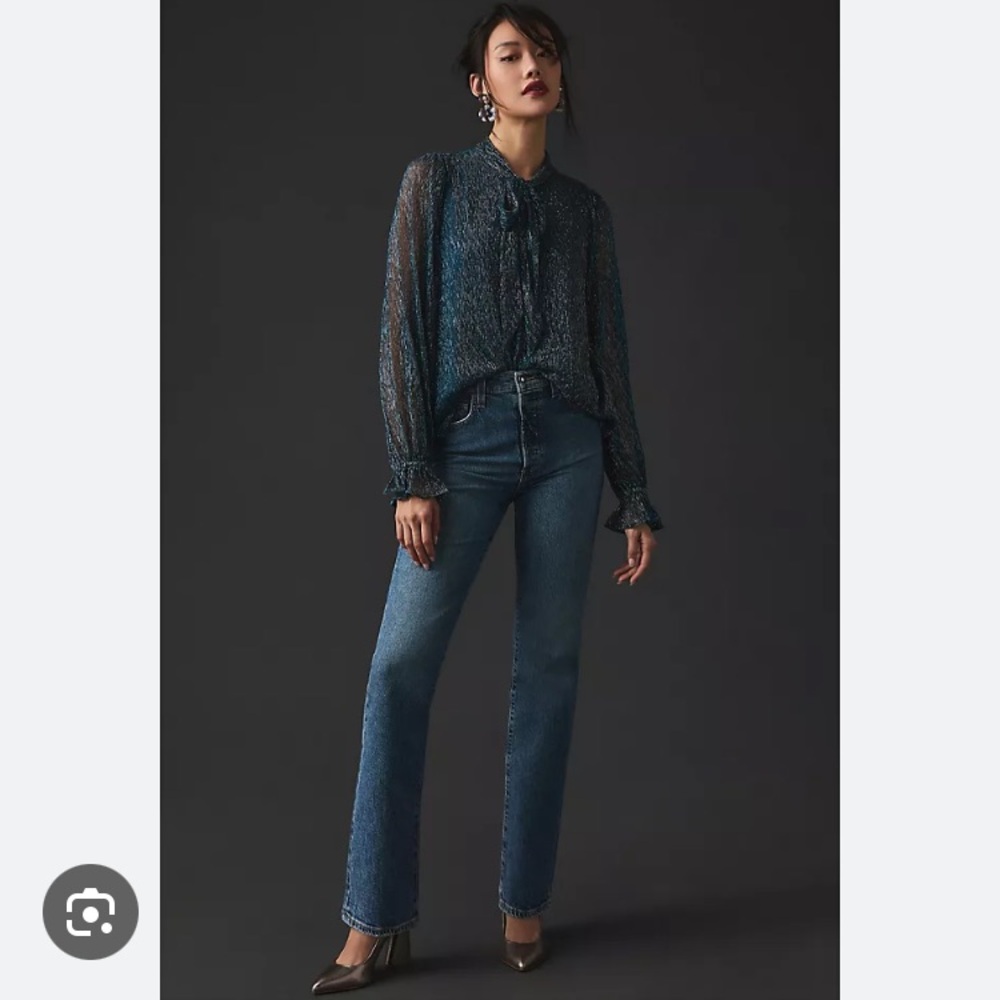 New: Anthropologie x Favorite Daughter The Vivi Straight Jeans. Size 26